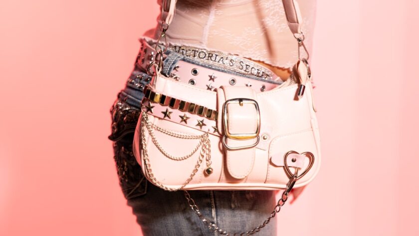 Photo trendy handbags