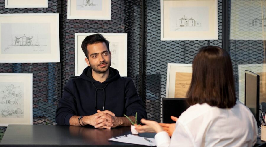 Photo job interview