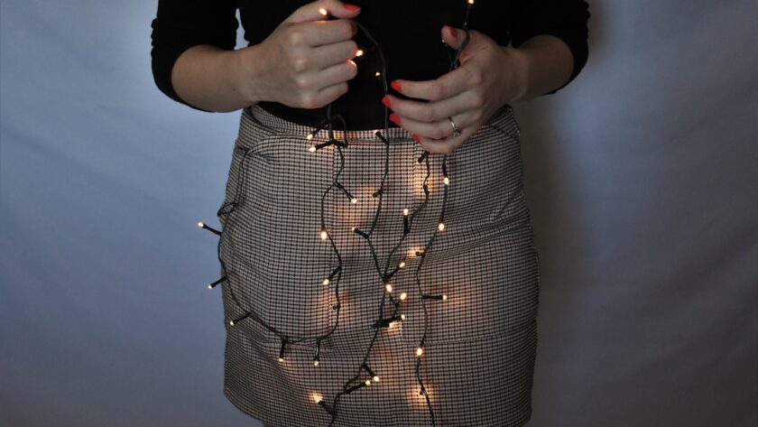 Photo pencil skirt